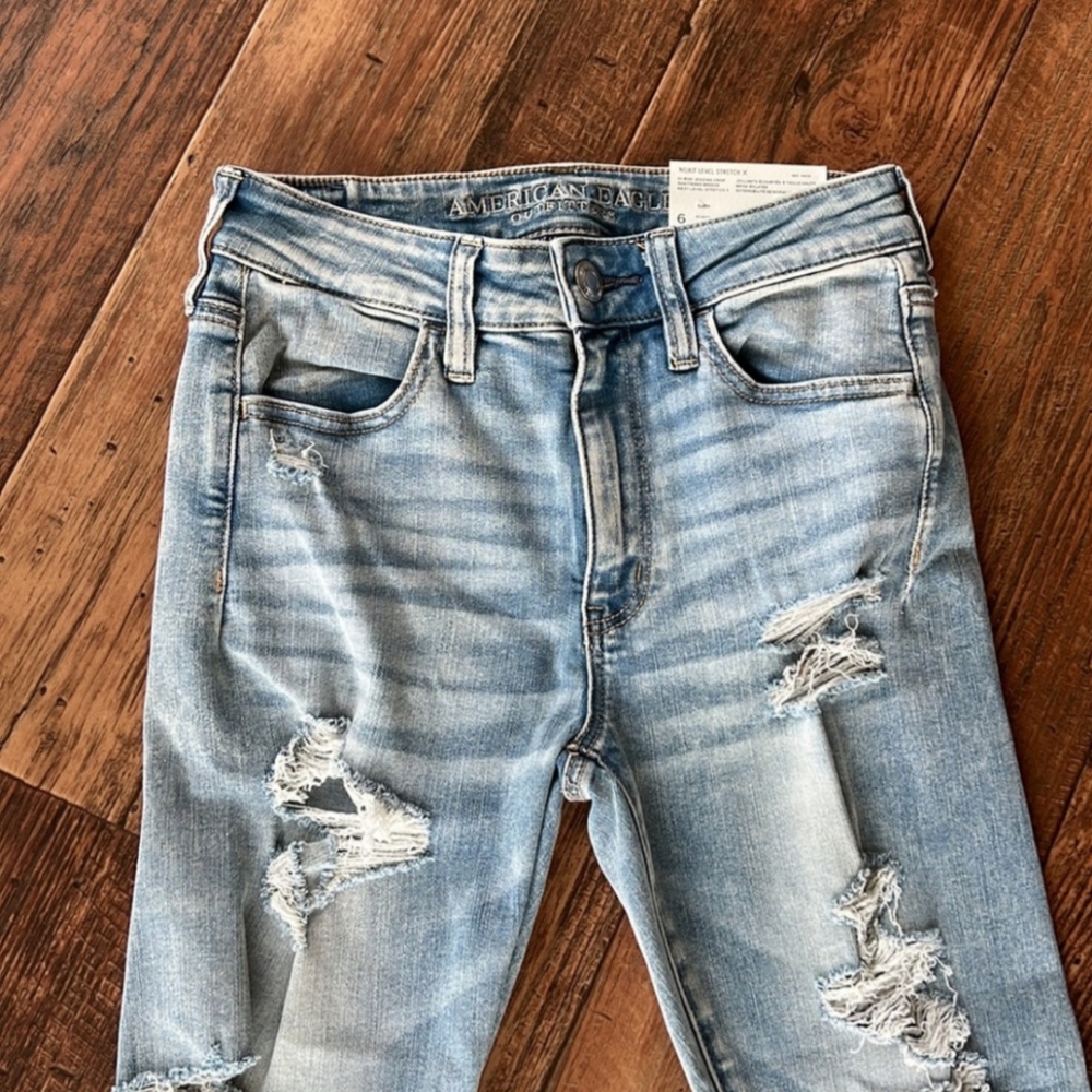 NWT American Eagle Hi Rise Jeggings Next Level Stretch Crop
